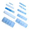 2-Piece Straight Same-Diameter PP/PE/Silicone Tube Connector, 24 Sizes, 2.4–32 mm view 1