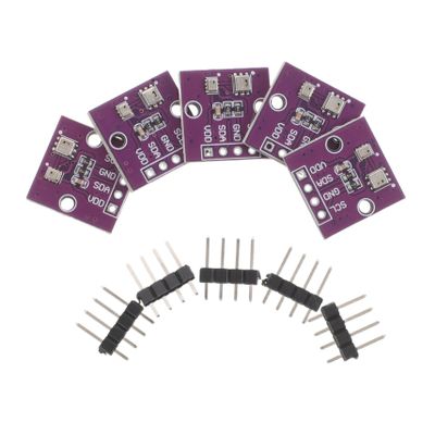 Sosoport 5-Pack Digital Temperature and Atmospheric Pressure Sensors with PCB