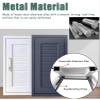 Aluminum Access Panel with Lock and Handle, Gray, 700 × 800 mm view 3