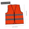 VILLCASE Reflective Safety Vest with Zipper view 2