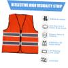 VILLCASE Reflective Safety Vest with Zipper view 3