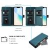 Jiajihua Wallet Case for Blackview A52 4G/A52 Pro 4G, Green view 3
