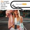 TQmchun Magnetic Phone Necklace Case for iPhone XR, MagSafe Compatible, Black view 4