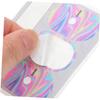 Toddmomy PVC Bicycle Valve Stickers, 3 Sheets view 3