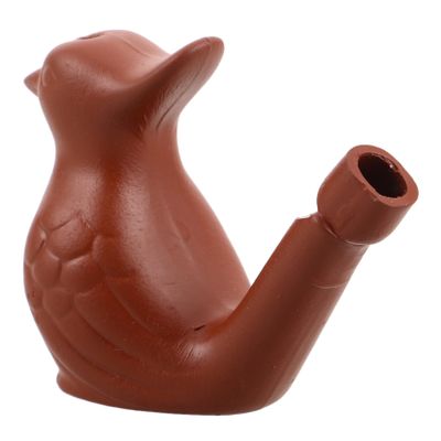 Ceramic Peacock-Shaped Bird Whistle with Bird Sound Effect