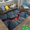 SHAOPENGA Volcano Lava Magma Rug for Living Room, Bedroom or Sofa, Non-Slip Floor Mat, 50 x 80 cm view 1