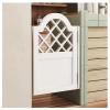 Swinging Saloon Door with Hinges, White, 80 x 90 cm view 1