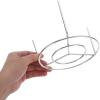 Stainless Steel Skewer Holder, 1 Set, Vertical Design, Silver view 4