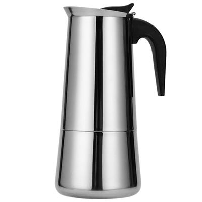 Sirxlevcy Stainless Steel Moka Pot, 12-Cup, 600 ml