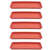 SUIOPPYUW 5-Pack ABS Plant Saucers for Pots view 1