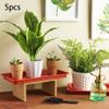 SUIOPPYUW 5-Pack ABS Plant Saucers for Pots view 2