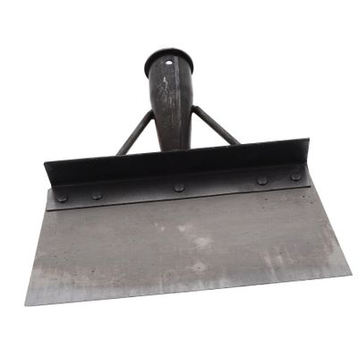 TOYANDONA Metal Poultry Manure Shovel with Large Capacity and Sturdy Steel Handle