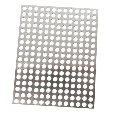 CSSQCSSUANB 304 Stainless Steel Perforated Metal Sheet, 8 mm Holes, 39 x 100 cm / 67 x 300 cm
