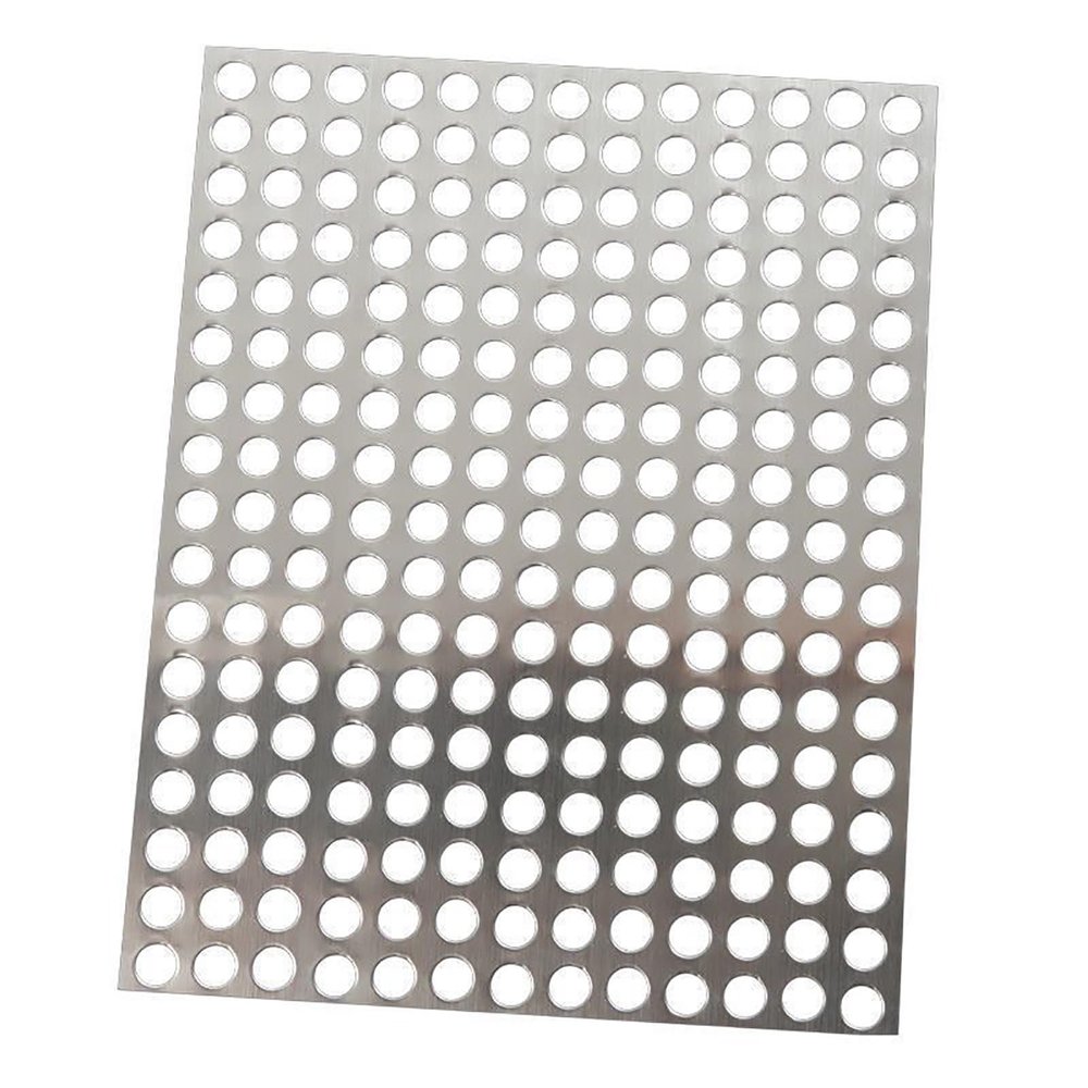 CSSQCSSUANB 304 Stainless Steel Perforated Metal Sheet, 8 mm Holes, 39 x 100 cm / 67 x 300 cm