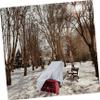 Small Silver Snow Blower Cover, Foldable Oxford Fabric view 2