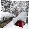 Small Silver Snow Blower Cover, Foldable Oxford Fabric view 3