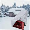Small Silver Snow Blower Cover, Foldable Oxford Fabric view 4