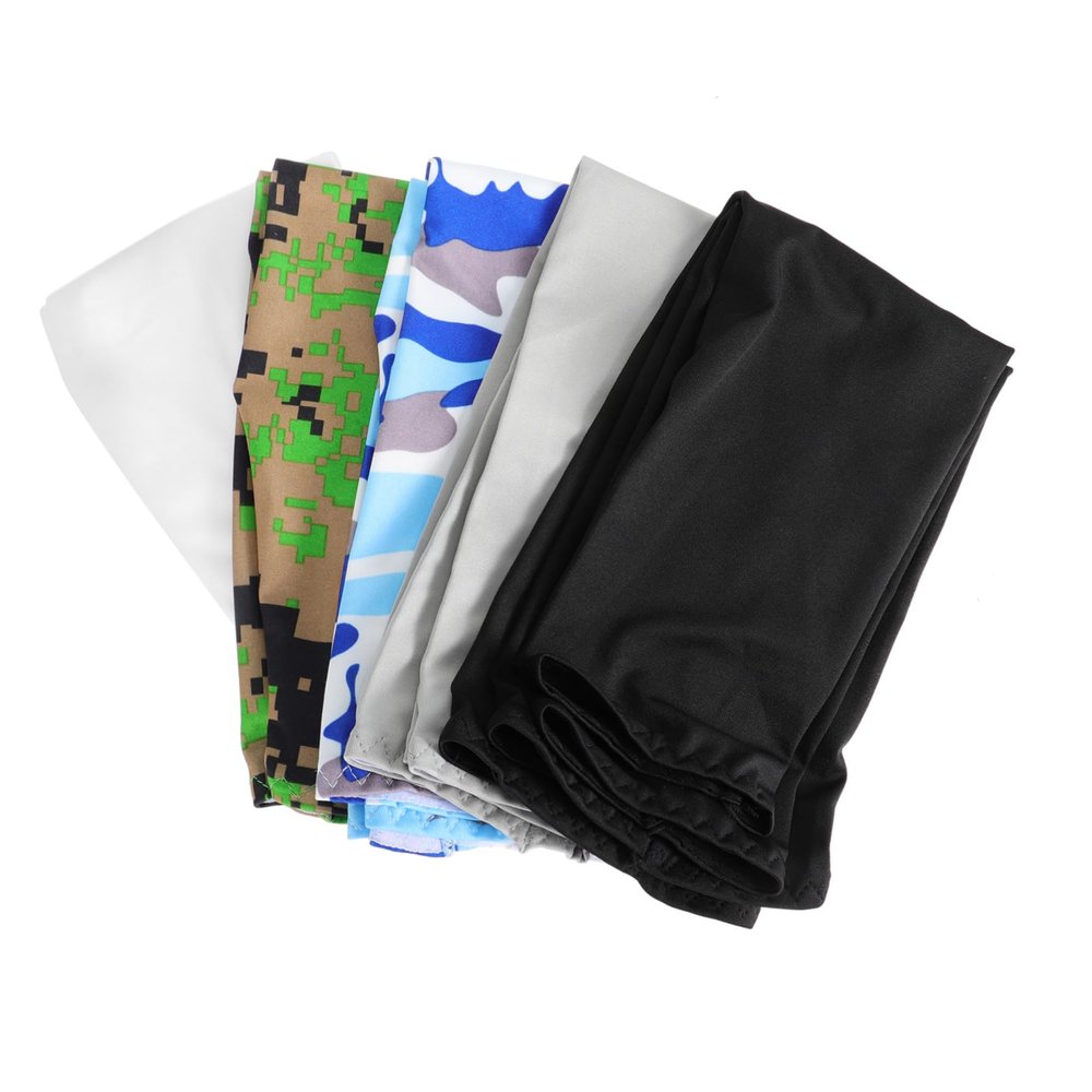 UV Protection Arm Sleeves, 5 Pairs, Fabric, for Cycling and Driving