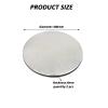 CHOUXUANGA Round Metal Plate, 2 Pieces, 400 mm Diameter, 0.6–5 mm Thickness, for DIY Crafts (4 mm) view 2