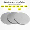 CHOUXUANGA Round Metal Plate, 2 Pieces, 400 mm Diameter, 0.6–5 mm Thickness, for DIY Crafts (4 mm) view 4