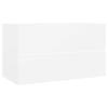 LVHUIDEH Wall-Mounted Bathroom Vanity Cabinet with 1 Drawer, 80 x 38.5 x 45 cm view 2