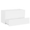 LVHUIDEH Wall-Mounted Bathroom Vanity Cabinet with 1 Drawer, 80 x 38.5 x 45 cm view 4