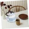 BESTonZON Blue Enamel and Stainless Steel Tea Kettle, 1.7 L view 3