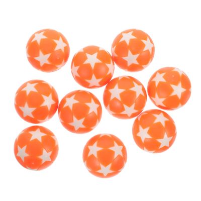 ERINGOGO 10 Plastic Table Football Balls, Orange