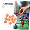 ERINGOGO 10 Plastic Table Football Balls, Orange view 4