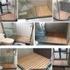 Suixtil Solid Wood Slatted Bathroom Mat, Non-Slip, 30 x 30 cm view 4