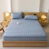 Zippered Mattress Protector for 60/70/80 cm, Five-Sided Quilted Full Cover (130 x 190 + 5 cm, B) view 2