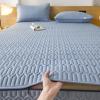 Zippered Mattress Protector for 60/70/80 cm, Five-Sided Quilted Full Cover (130 x 190 + 5 cm, B) view 4