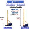 Adjustable Badminton and Volleyball Net Set for Indoor and Outdoor Sports view 2