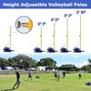 Adjustable Badminton and Volleyball Net Set for Indoor and Outdoor Sports view 3