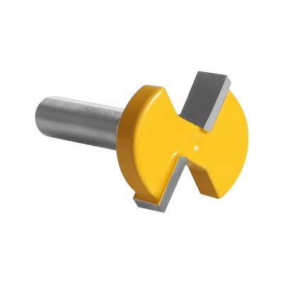 1/4PC 8mm Shank 29mm Bevel Slotting Router Bit for Wood (8 x 29 x 7.96)