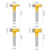 1/4PC 8mm Shank 29mm Bevel Slotting Router Bit for Wood (8 x 29 x 7.96) view 4