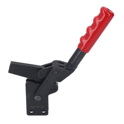HAUTFENM Quick-Release Toggle Clamp, Vertical Type, 700 kg Holding Capacity, Carbon Steel, for Automotive Inspection, Welding, and Machinery