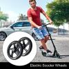 Electric Scooter Replacement Tires, 145/180/200 mm, 2 Solid Tires with Bearings view 3