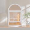 XPLKQXE Flush-Mount Curved Shed Window with Tempered Glass, 60 x 50 cm view 2