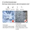 XPLKQXE Flush-Mount Curved Shed Window with Tempered Glass, 60 x 50 cm view 4