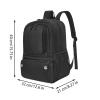 Large Football Backpack, Waterproof Sports Bag with Shoe Compartment view 4