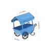 KOMBIUDA Vintage Tinplate Trolley Model Ornament view 2