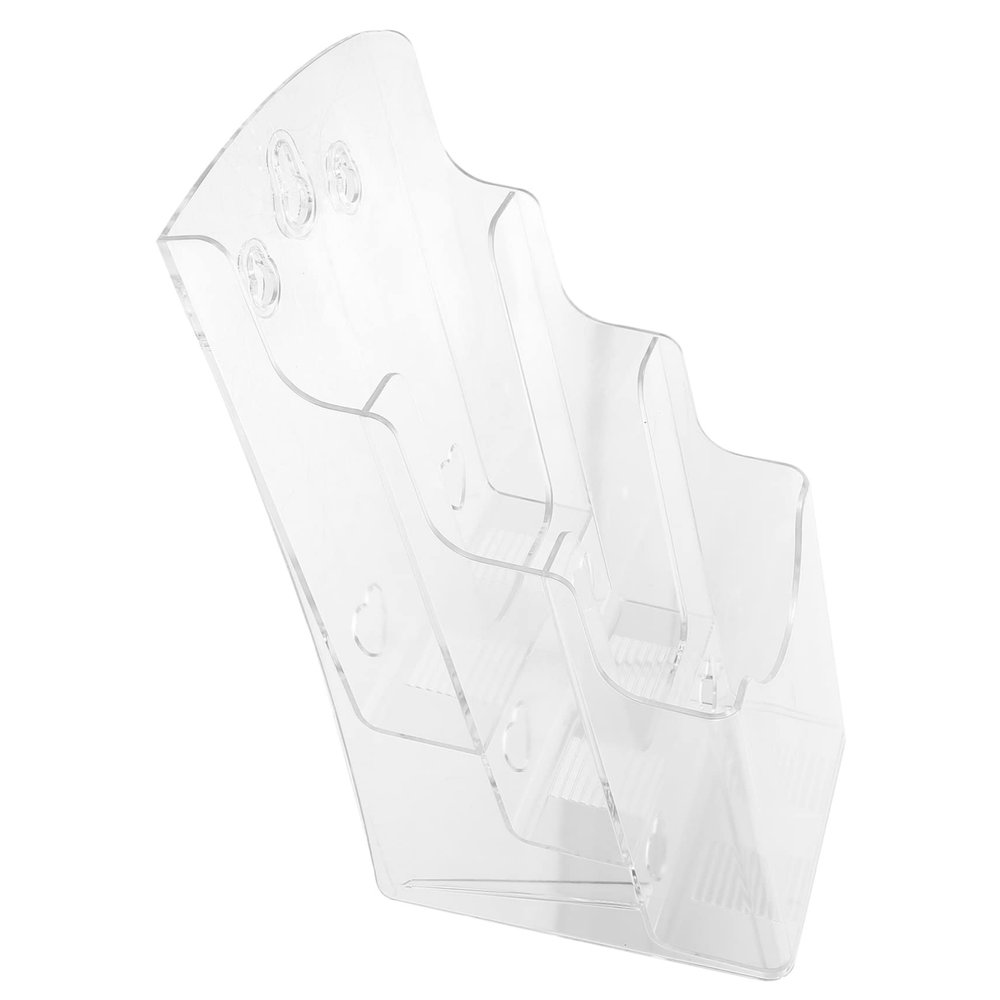 Acrylic Document Holder for Books and Files, Angled Design