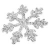 Gadpiparty 3-Piece Silver Snowflake Iron-On Patches view 4