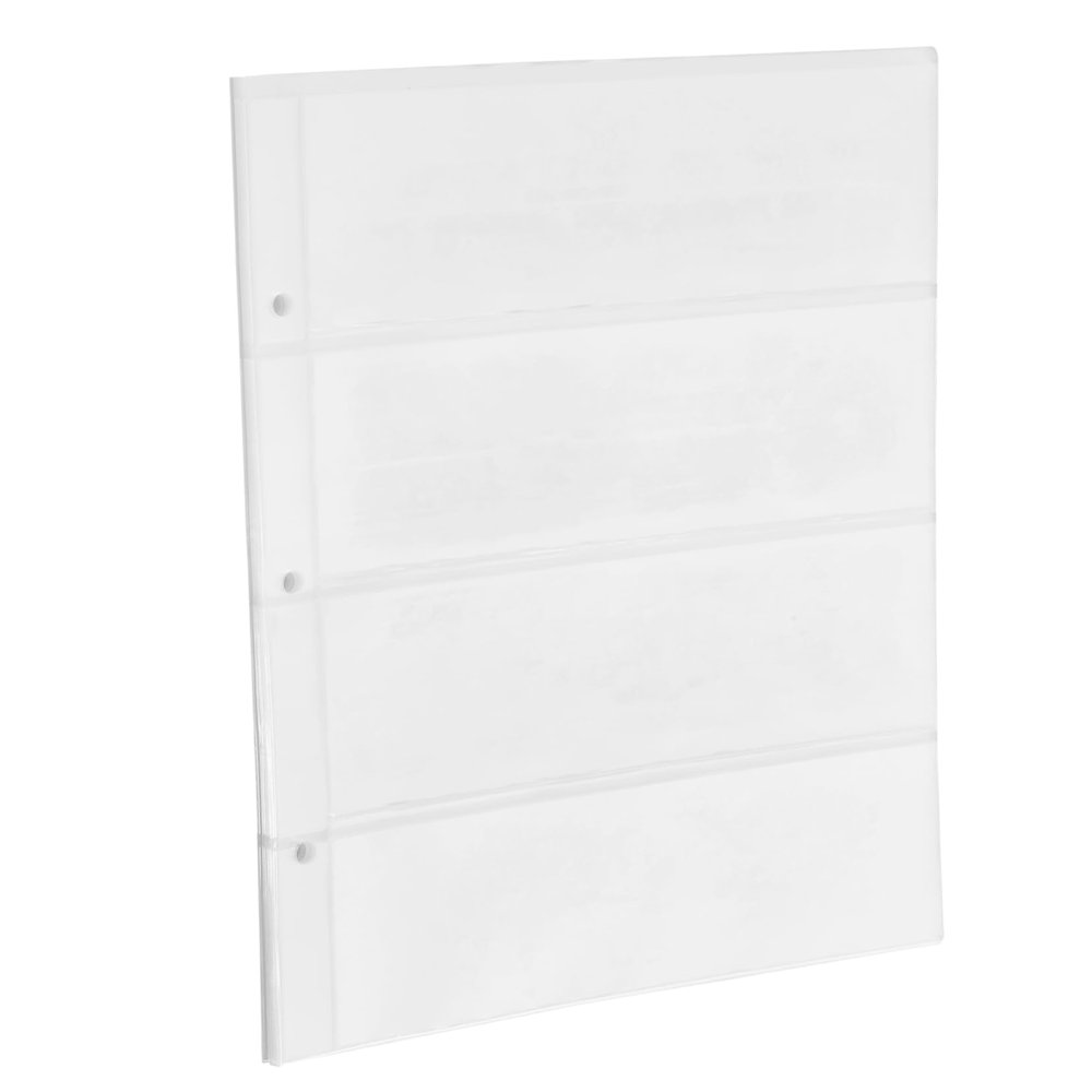 jojofuny 1-Pocket Concert Ticket Booklet with Transparent Protective Cover, Portable Banknote Organizer for Small Banknotes