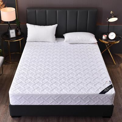 MCBHSH Breathable Cotton Mattress Protector Cover with Zipper, 135 x 190 + 20 cm