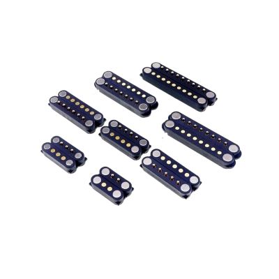 1/3/5 Pairs Spring-Loaded Male/Female Pogo-Pin Connectors, 2.54 mm Pitch