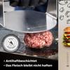 COARJAP Smash Burger Press – 304 Stainless Steel, One-Piece, Includes 60 Burger Papers view 3