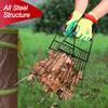 Colwelt Steel Garden Leaf Grabbers, Large Leaf Scoops and Claws for Lawn and Garden Cleanup view 4