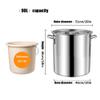 ASerZenith Stainless Steel Stockpot with Lid, 40 qt, Nickel-Free view 2